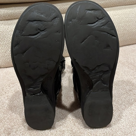 KHRIQ woman’s Blk pull on boot SZ 41 - Picture 7 of 12